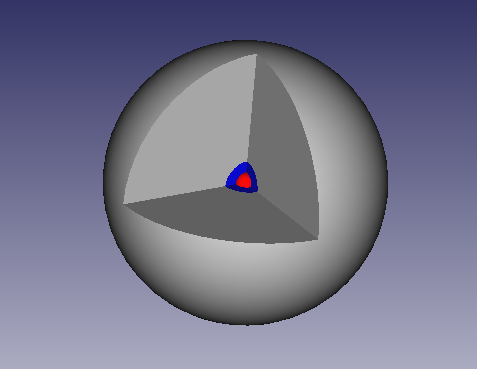 Spherical Shell geometry